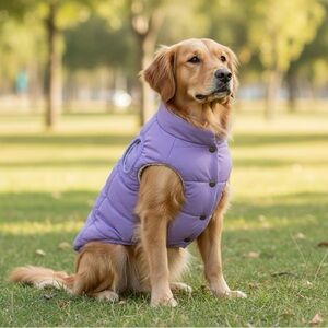 Purple Dog Vest